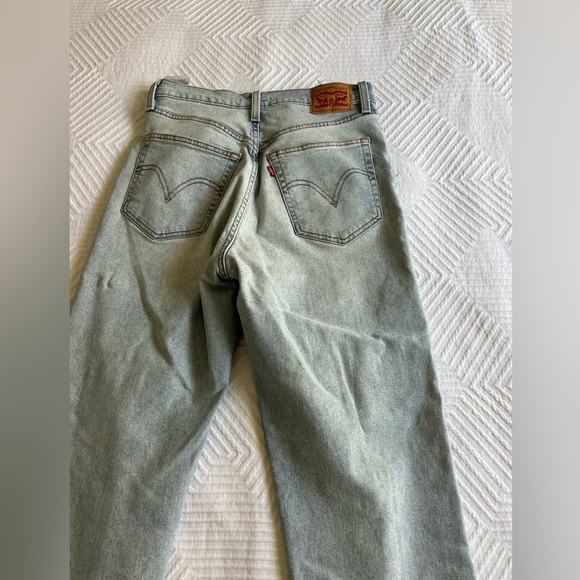 Levi’s - Rib Cage Button Fly  Light Blue Jeans - Picture 15 of 16